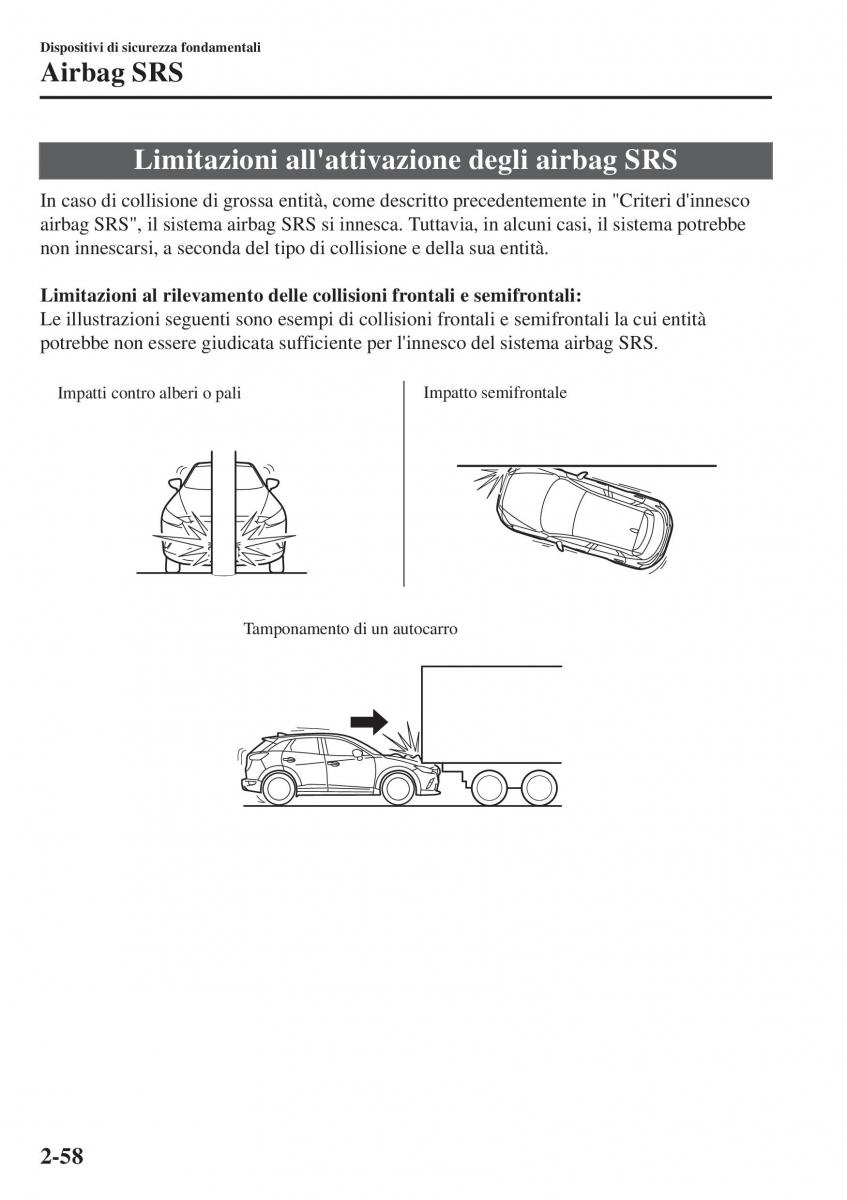 Mazda CX 3 manuale del proprietario / page 78