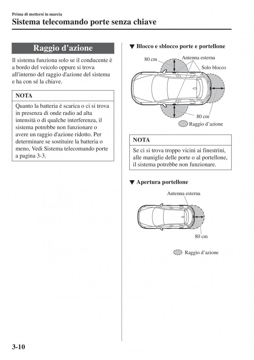 Mazda CX 3 manuale del proprietario / page 90