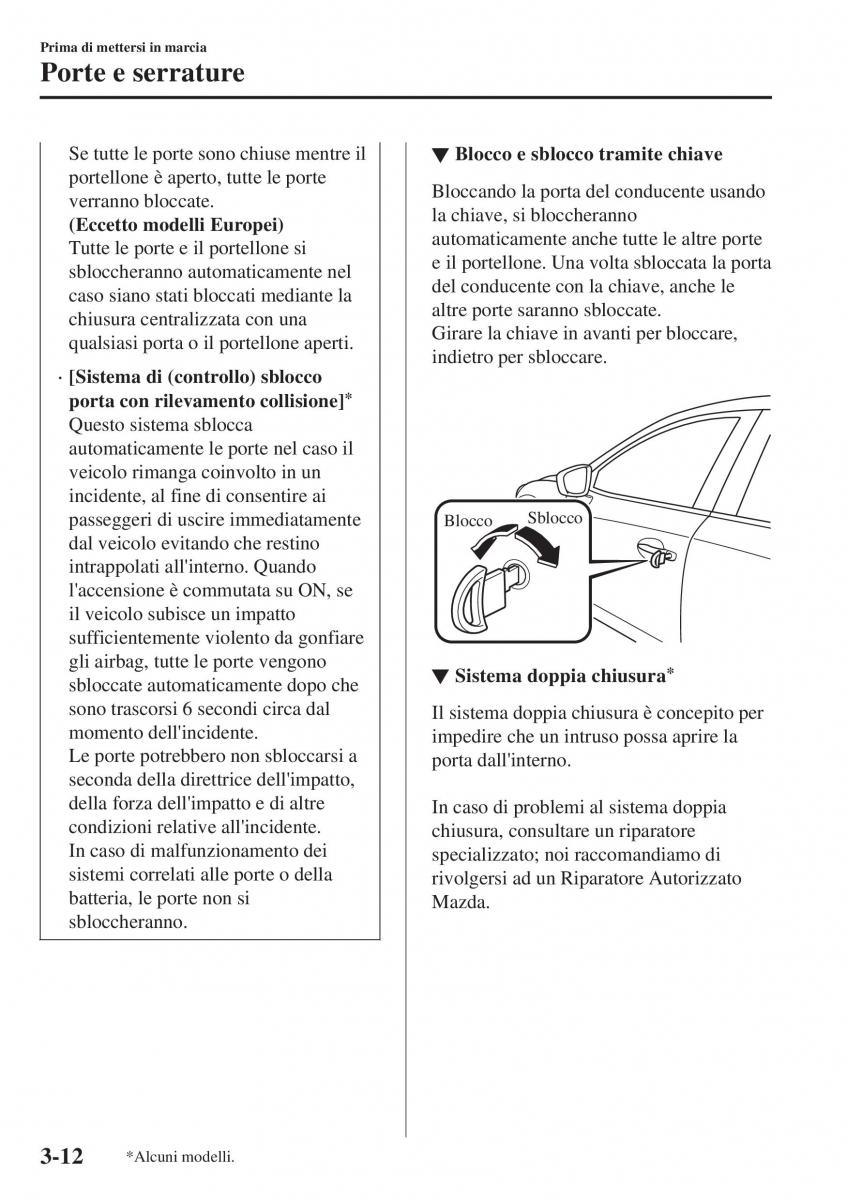 Mazda CX 3 manuale del proprietario / page 92