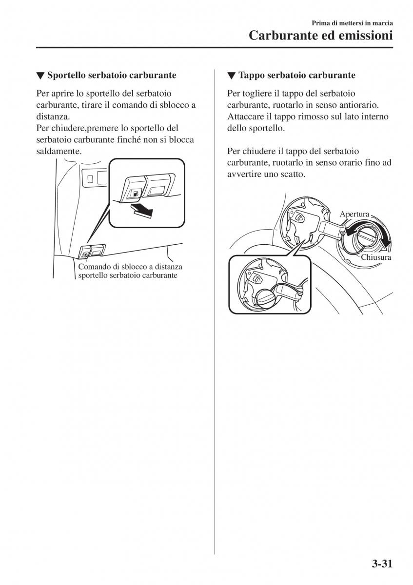 Mazda CX 3 manuale del proprietario / page 111