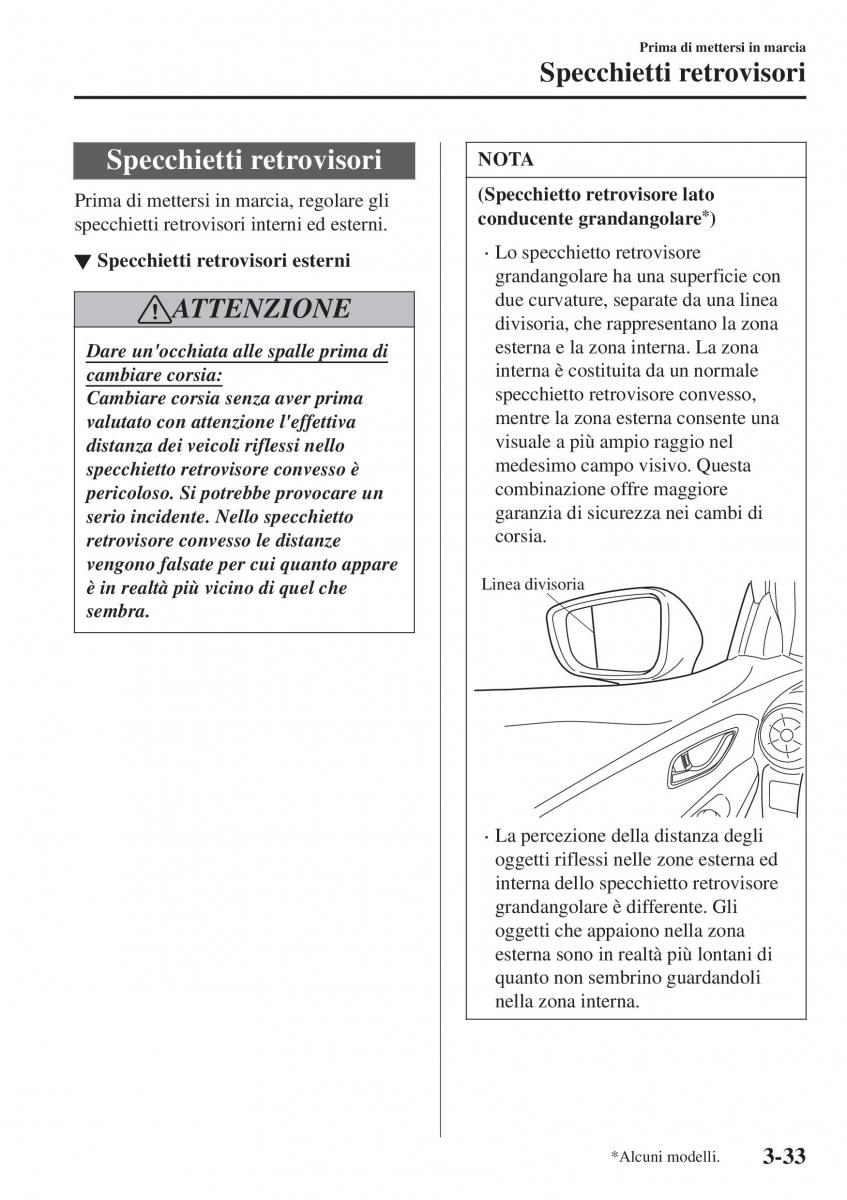 Mazda CX 3 manuale del proprietario / page 113