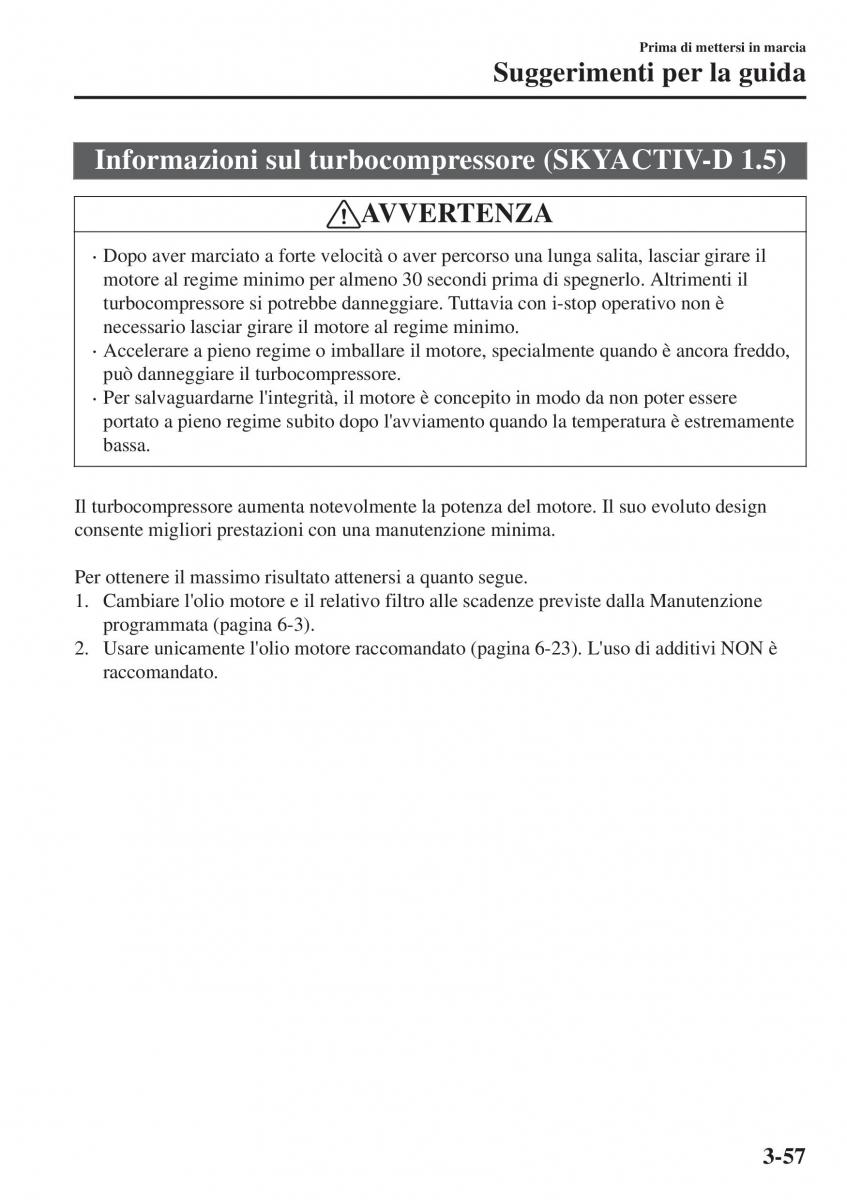 Mazda CX 3 manuale del proprietario / page 137