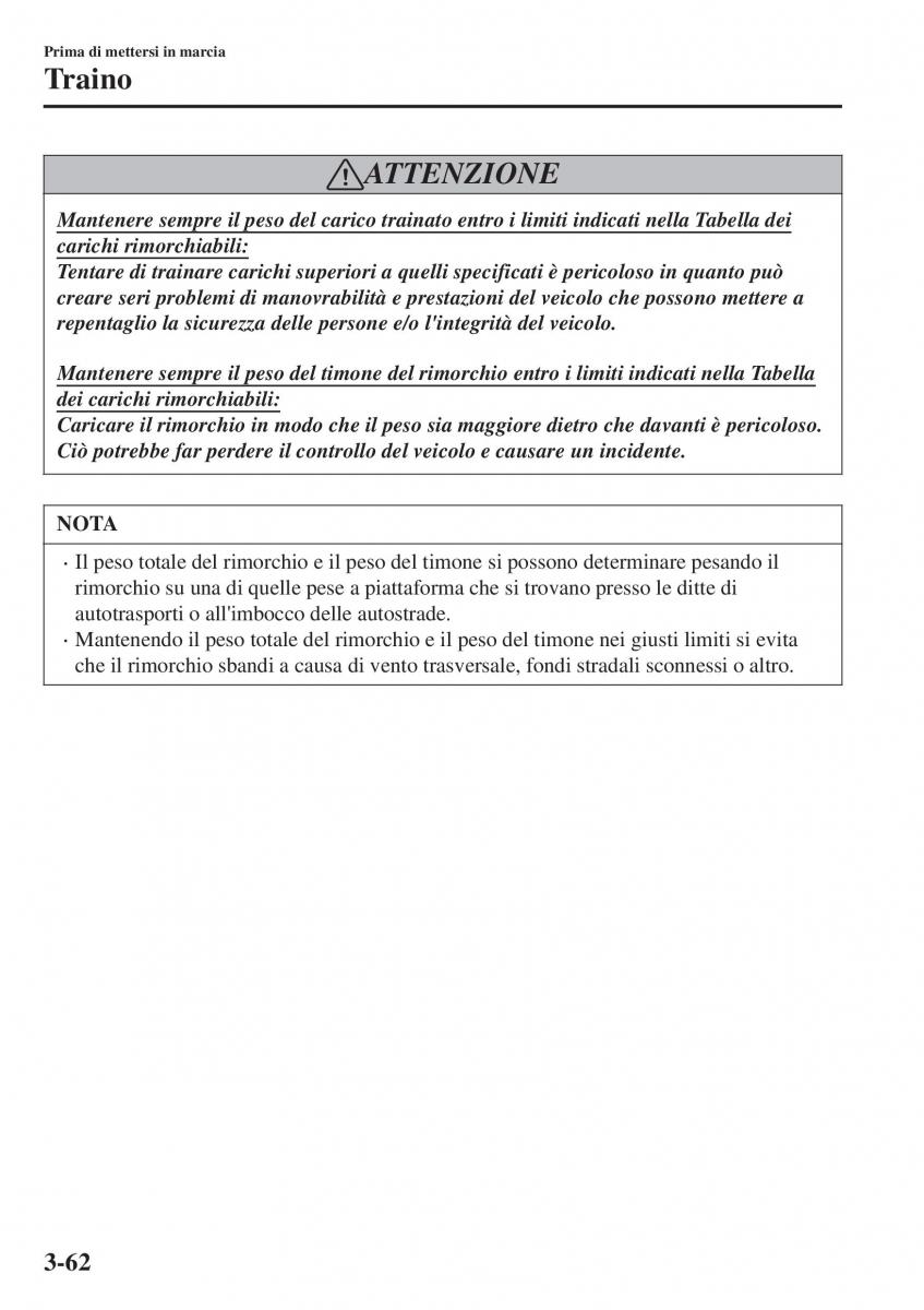 Mazda CX 3 manuale del proprietario / page 142