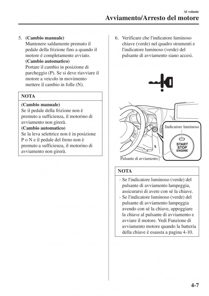 Mazda CX 3 manuale del proprietario / page 153