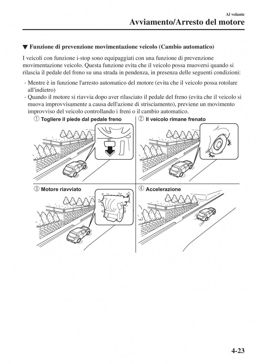 Mazda CX 3 manuale del proprietario / page 169