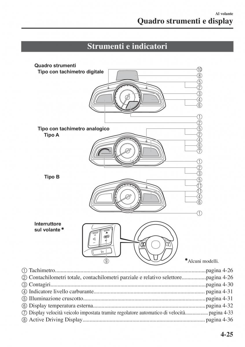 Mazda CX 3 manuale del proprietario / page 171