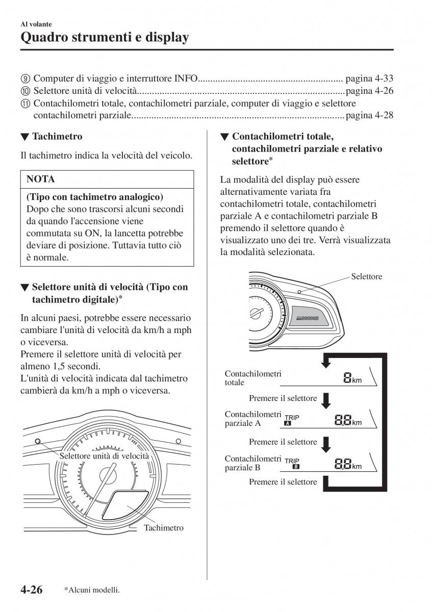 Mazda CX 3 manuale del proprietario / page 172