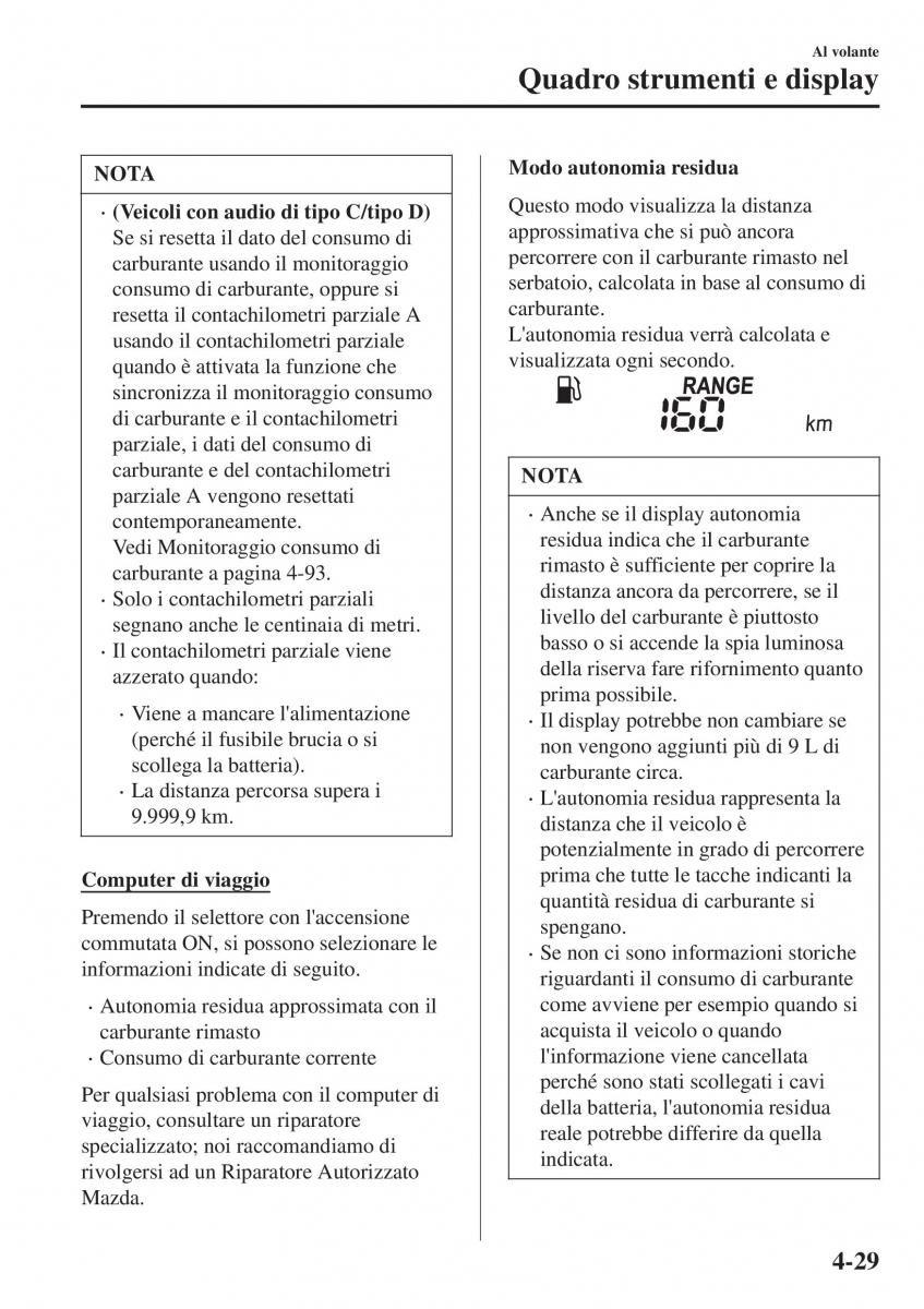 Mazda CX 3 manuale del proprietario / page 175