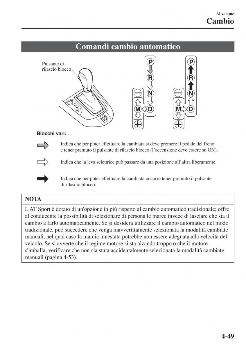 Mazda CX 3 manuale del proprietario / page 195