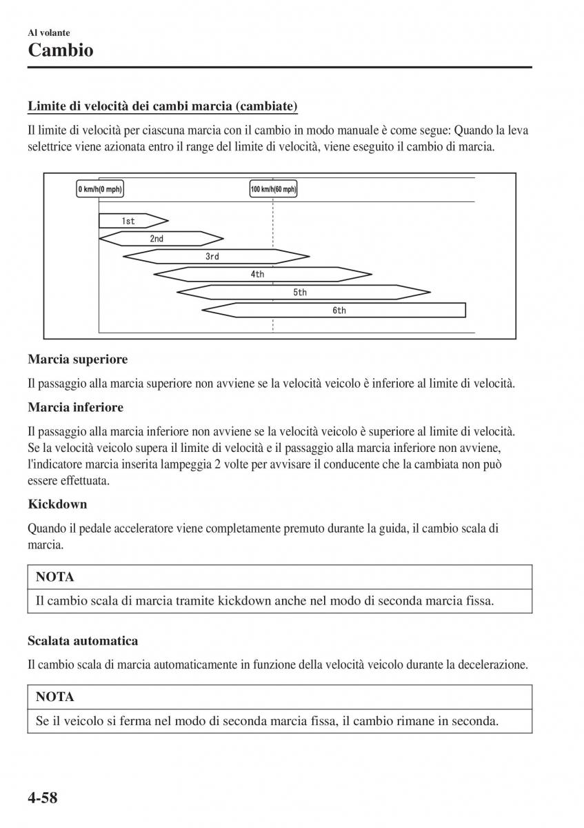 Mazda CX 3 manuale del proprietario / page 204