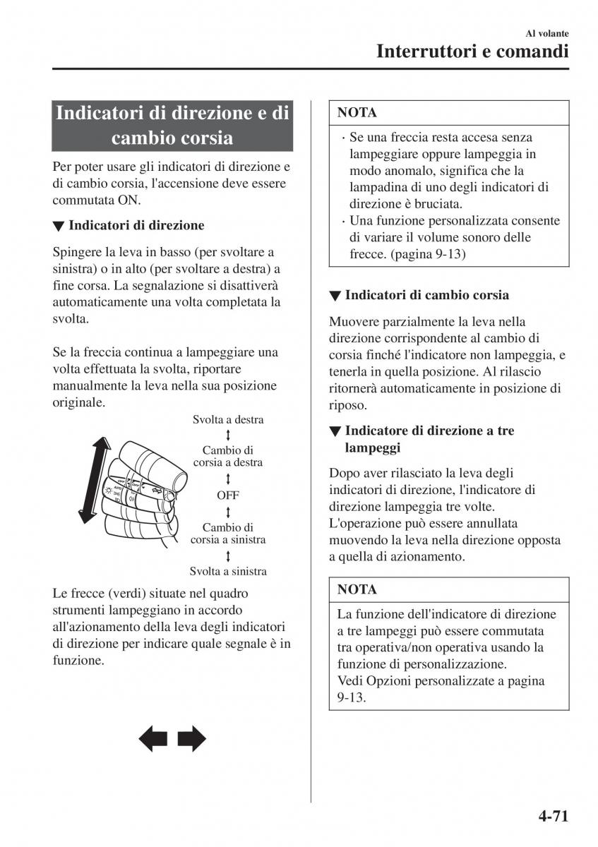 Mazda CX 3 manuale del proprietario / page 217