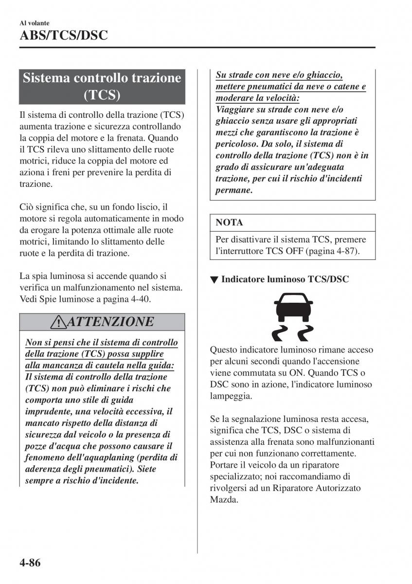 Mazda CX 3 manuale del proprietario / page 232