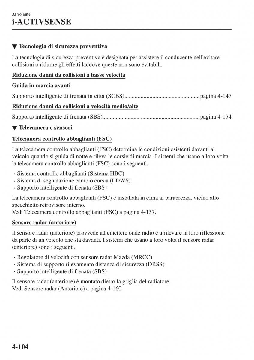 Mazda CX 3 manuale del proprietario / page 250