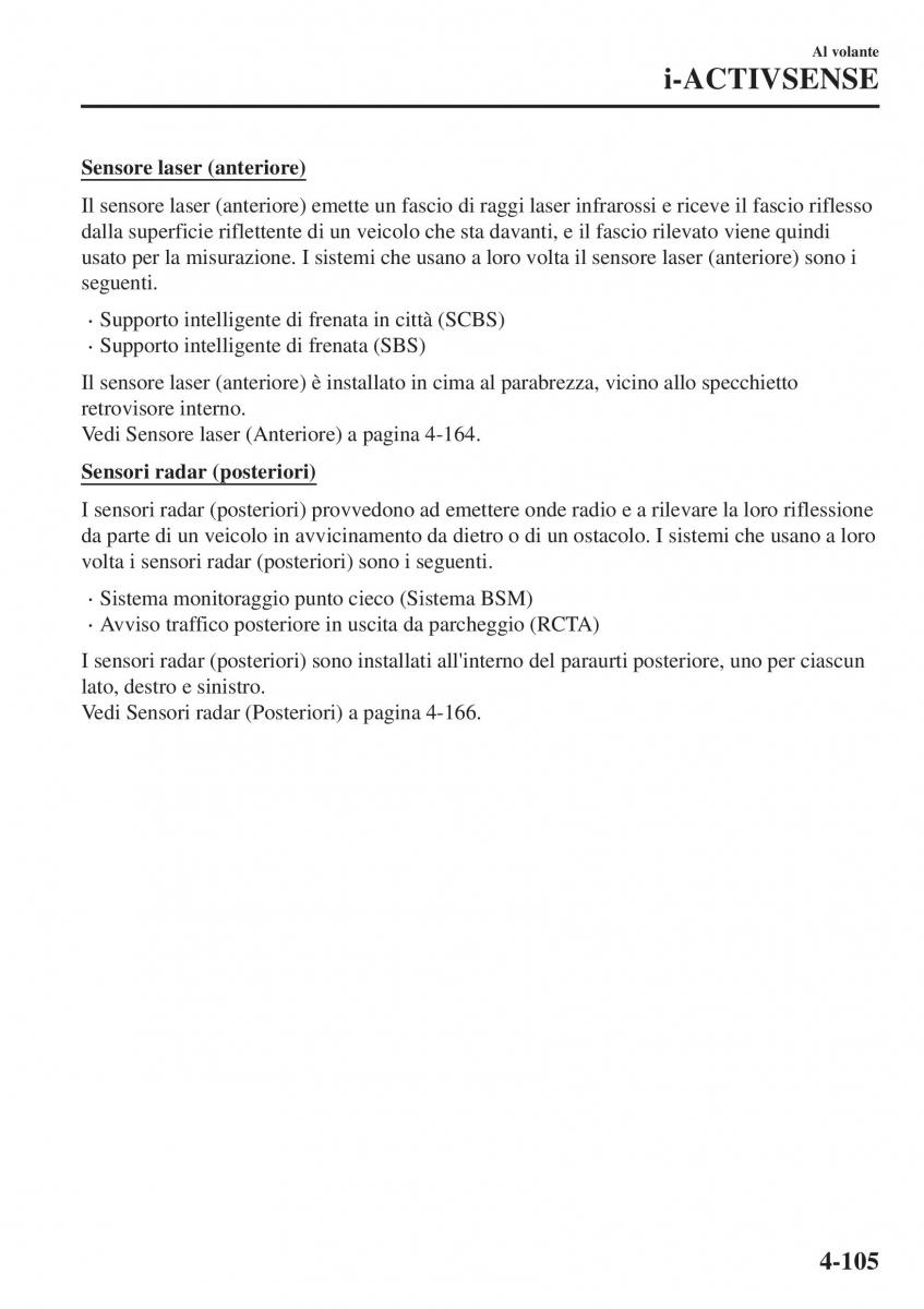 Mazda CX 3 manuale del proprietario / page 251