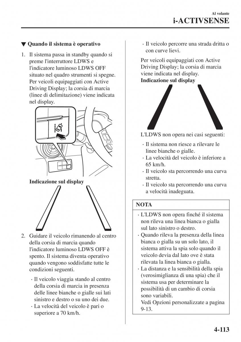 Mazda CX 3 manuale del proprietario / page 259