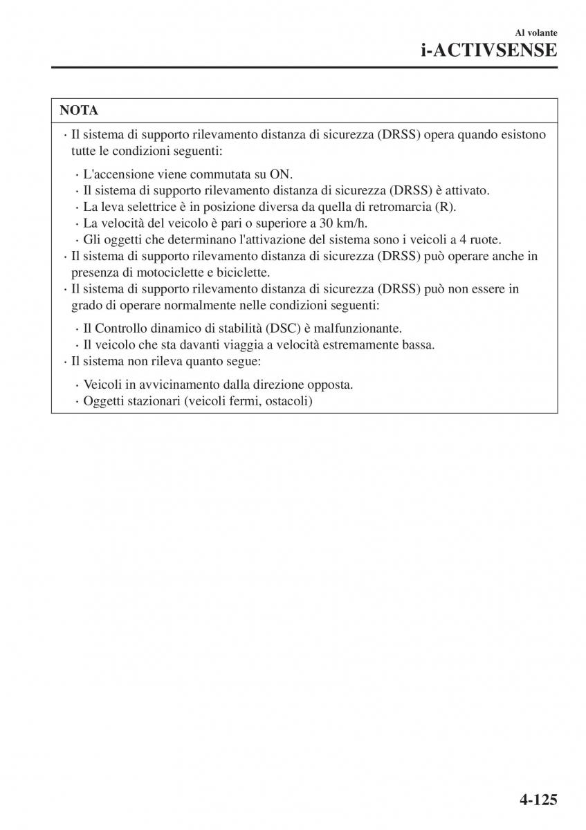 Mazda CX 3 manuale del proprietario / page 271