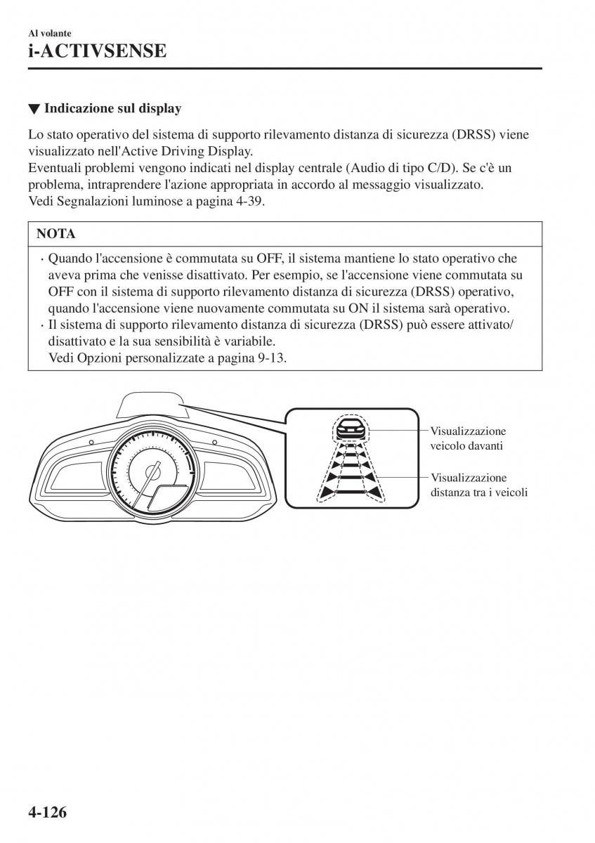 Mazda CX 3 manuale del proprietario / page 272