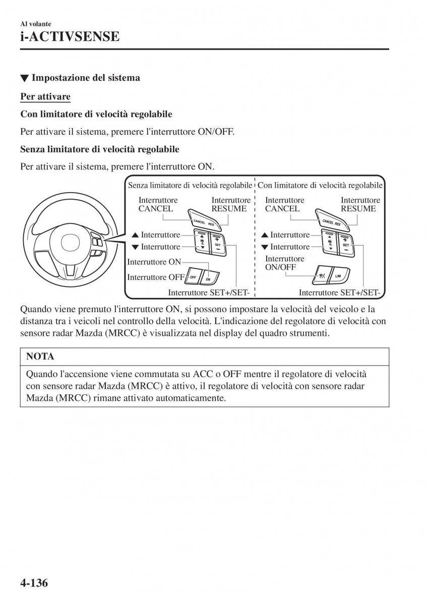 Mazda CX 3 manuale del proprietario / page 282