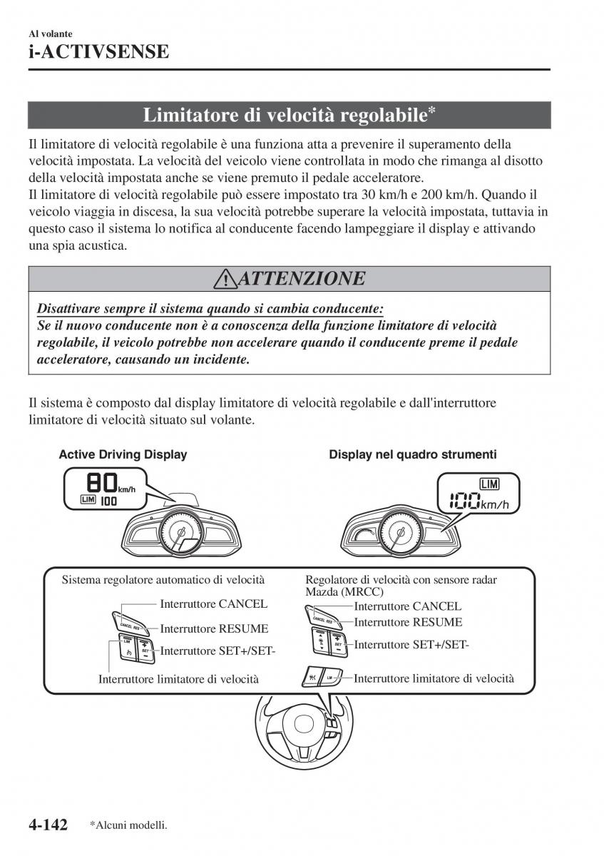 Mazda CX 3 manuale del proprietario / page 288