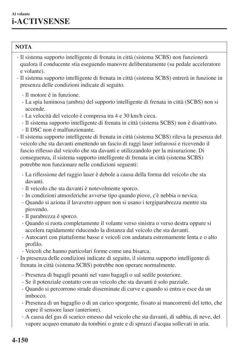 Mazda CX 3 manuale del proprietario / page 296