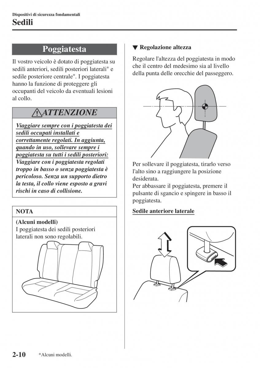 Mazda CX 3 manuale del proprietario / page 30