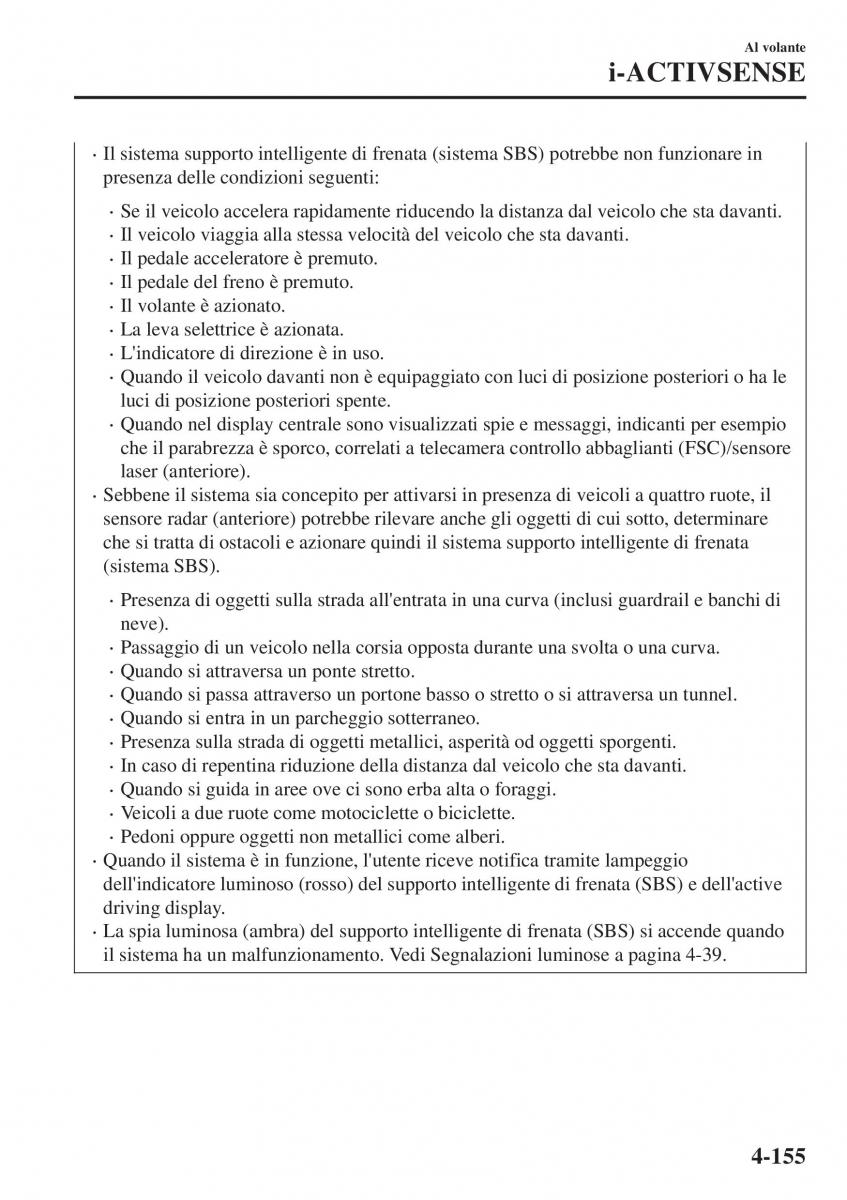 Mazda CX 3 manuale del proprietario / page 301