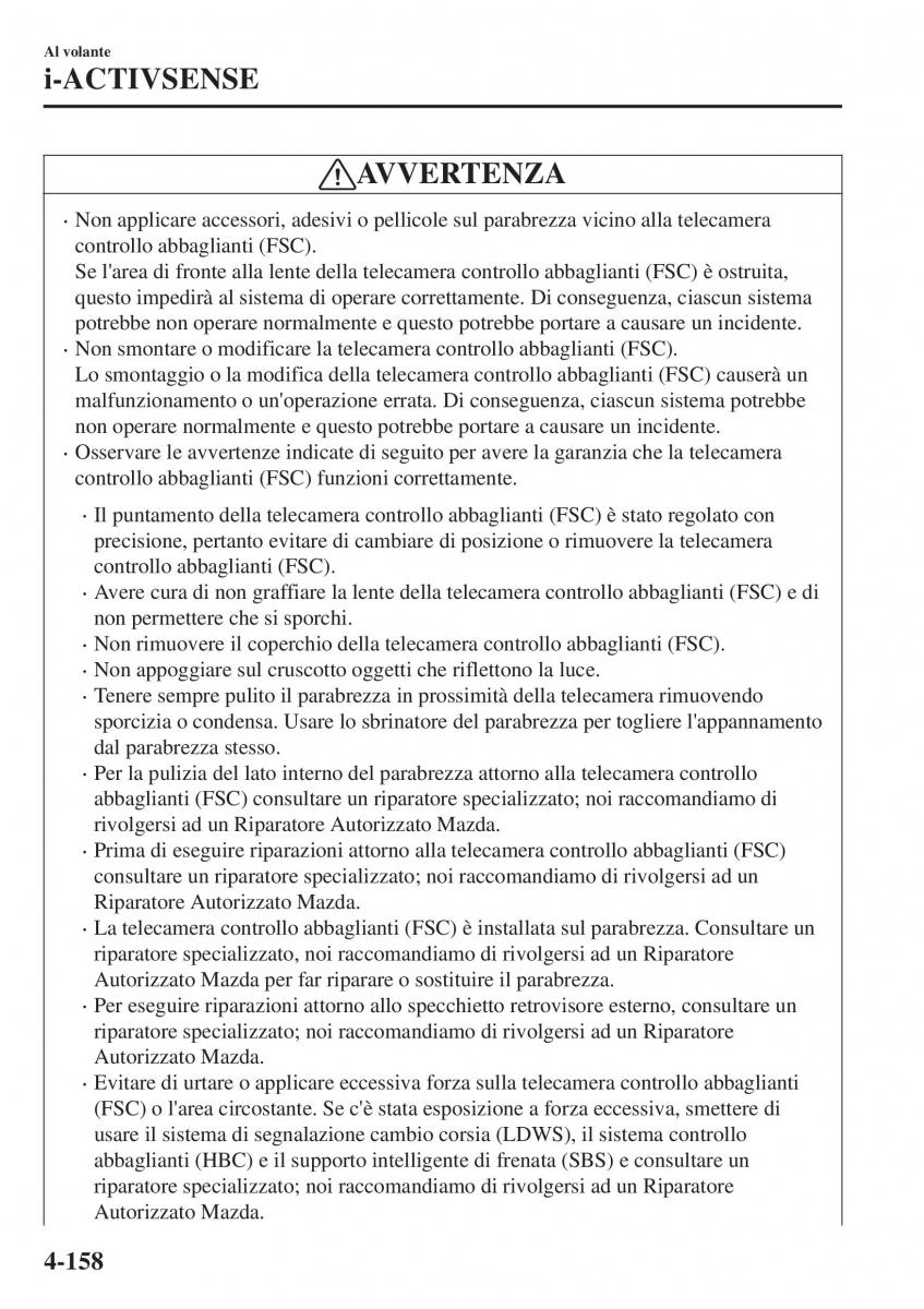 Mazda CX 3 manuale del proprietario / page 304