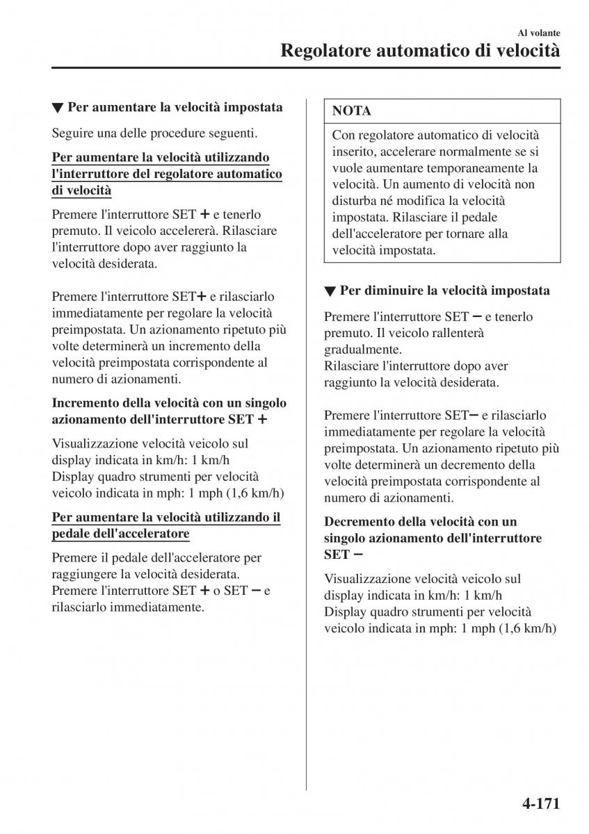 Mazda CX 3 manuale del proprietario / page 317