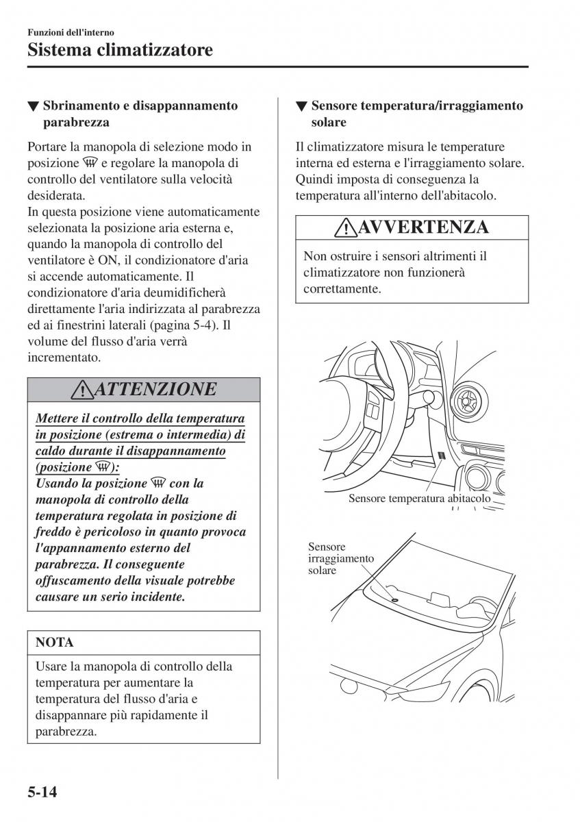 Mazda CX 3 manuale del proprietario / page 354