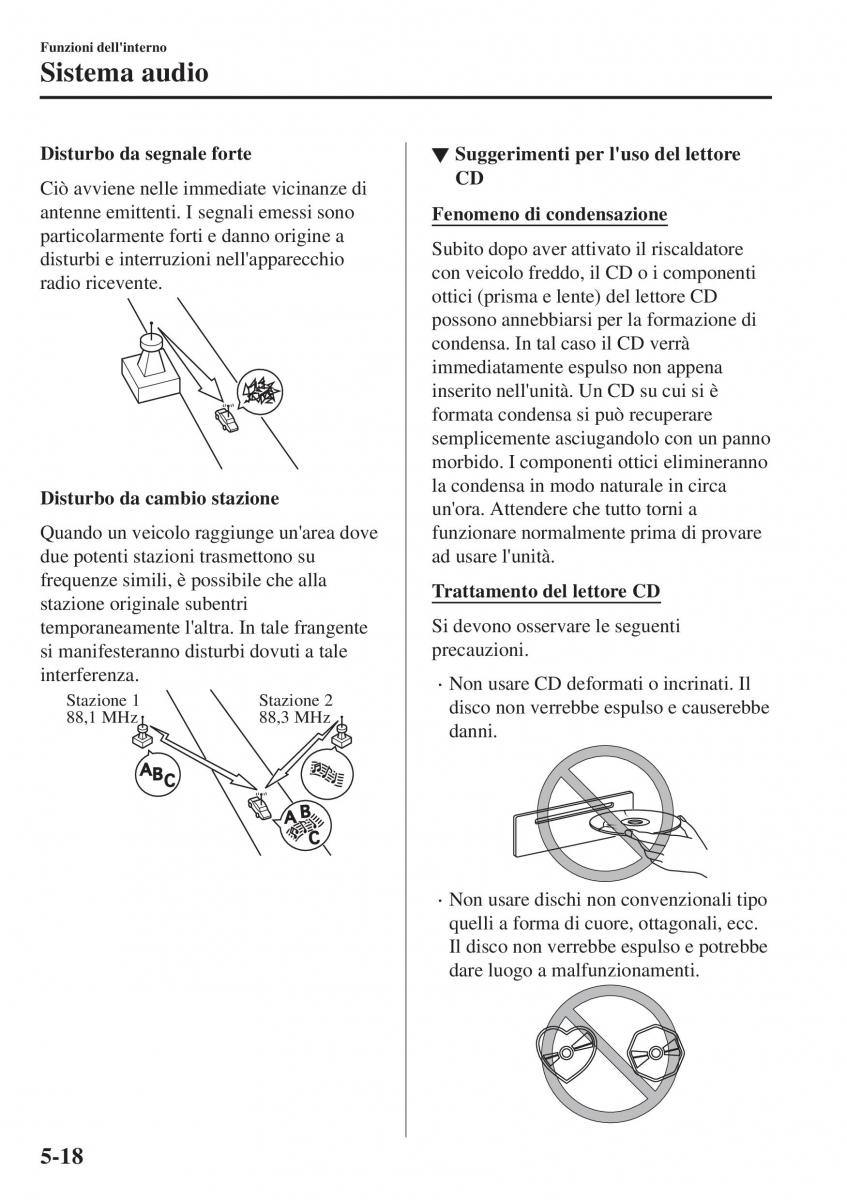 Mazda CX 3 manuale del proprietario / page 358