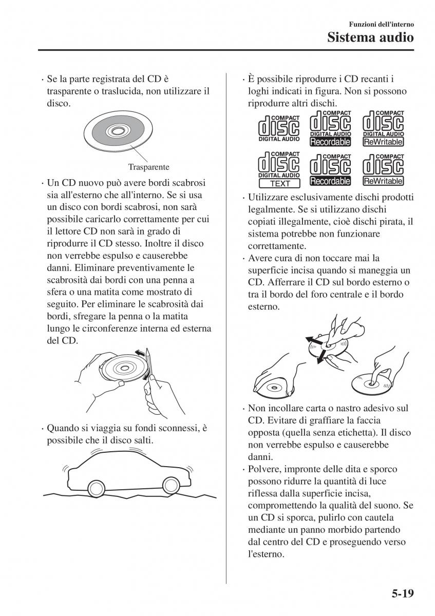 Mazda CX 3 manuale del proprietario / page 359