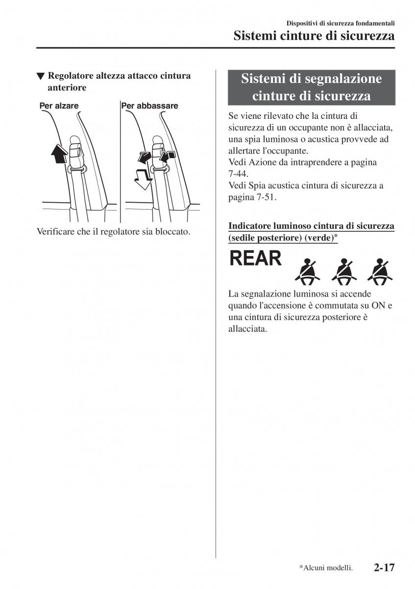 Mazda CX 3 manuale del proprietario / page 37