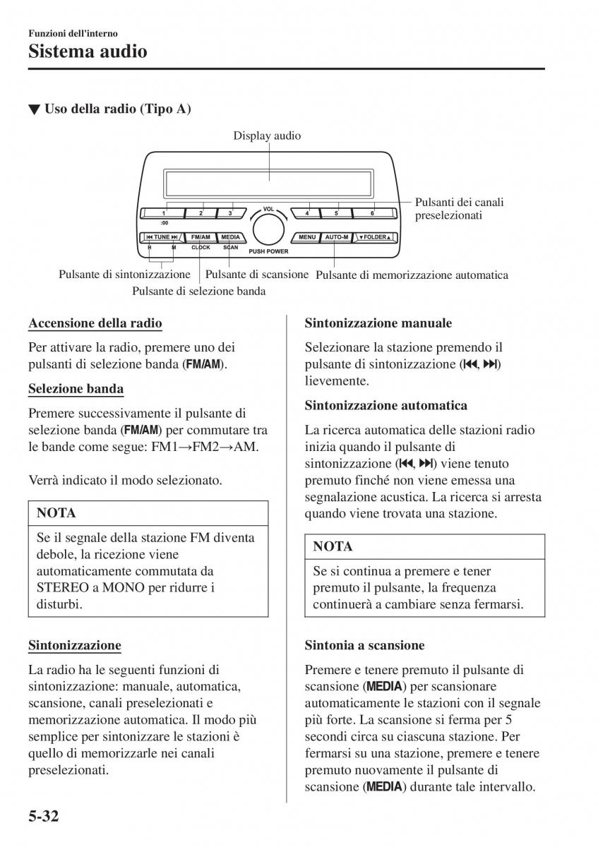 Mazda CX 3 manuale del proprietario / page 372