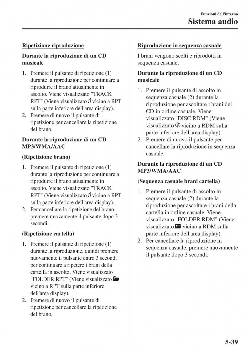 Mazda CX 3 manuale del proprietario / page 379