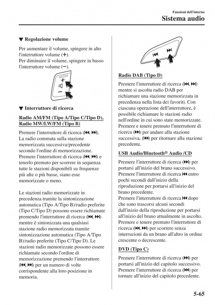 Mazda CX 3 manuale del proprietario / page 405