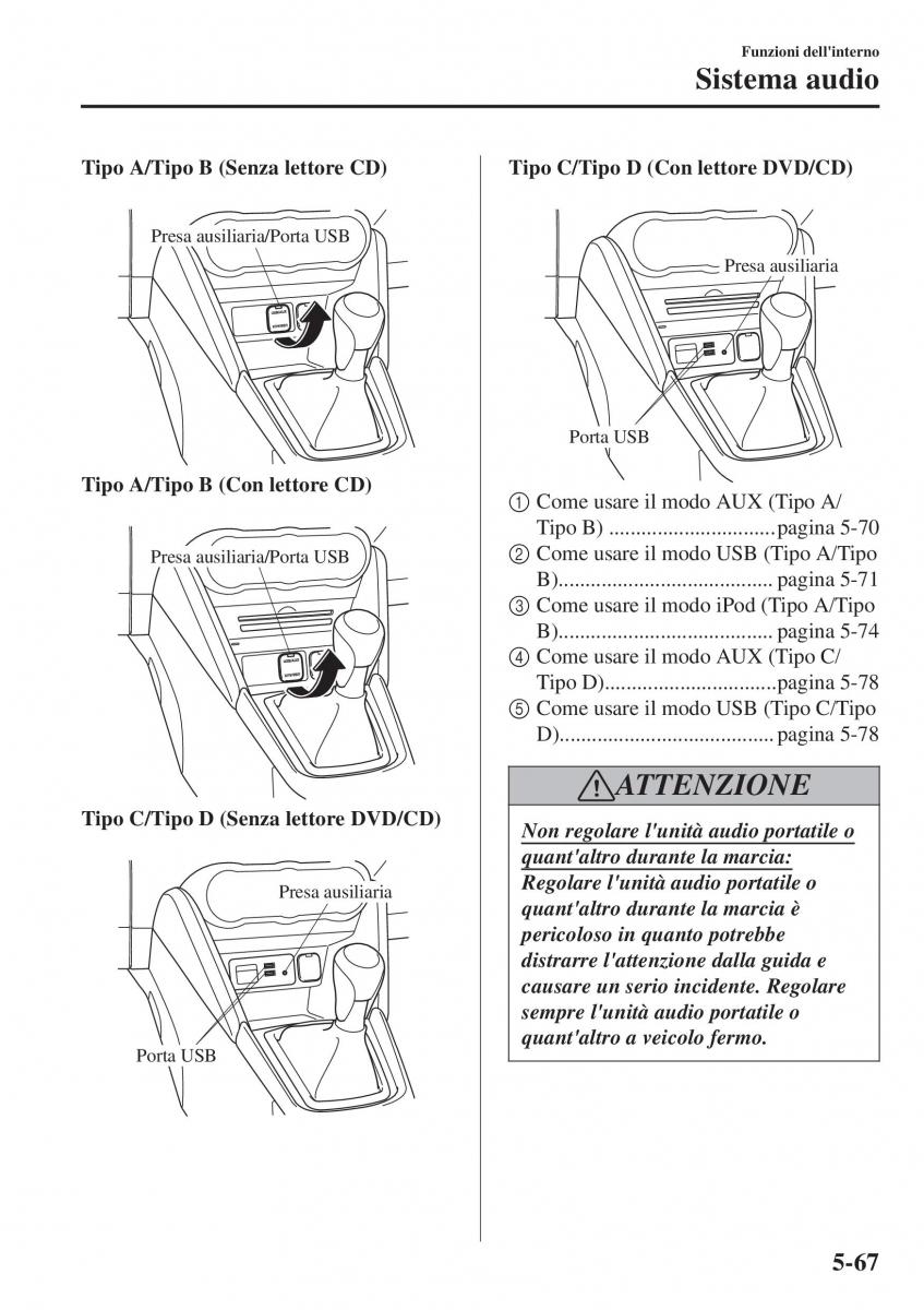 Mazda CX 3 manuale del proprietario / page 407