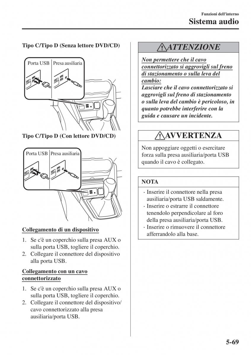 Mazda CX 3 manuale del proprietario / page 409