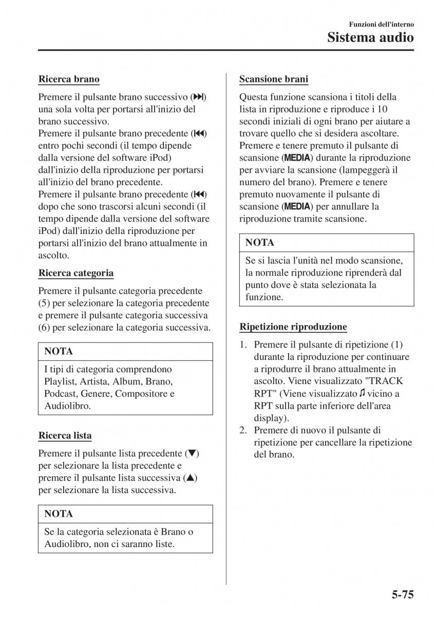 Mazda CX 3 manuale del proprietario / page 415