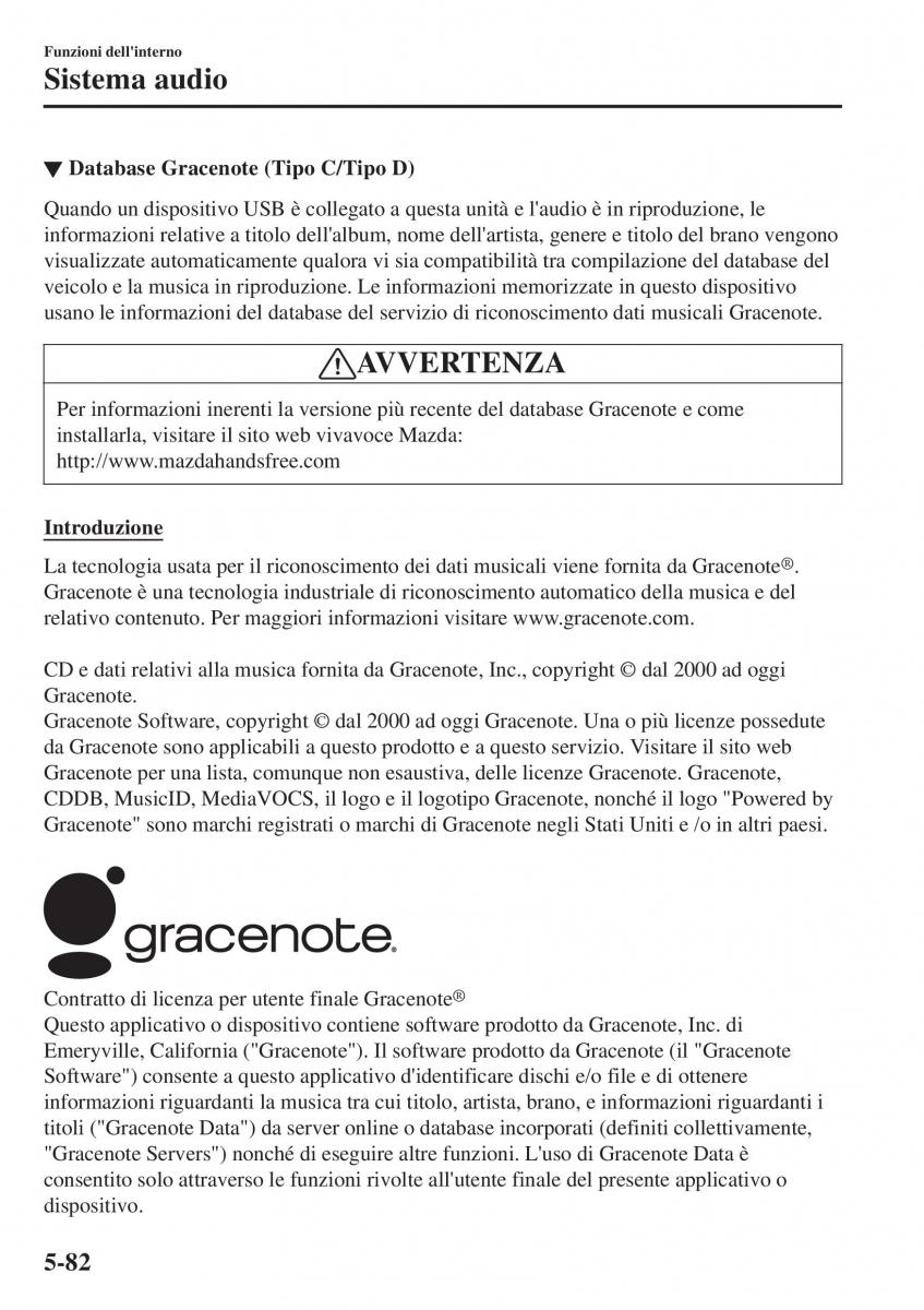 Mazda CX 3 manuale del proprietario / page 422