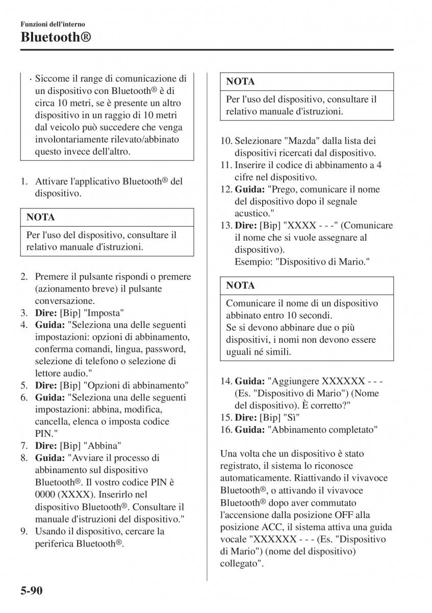 Mazda CX 3 manuale del proprietario / page 430