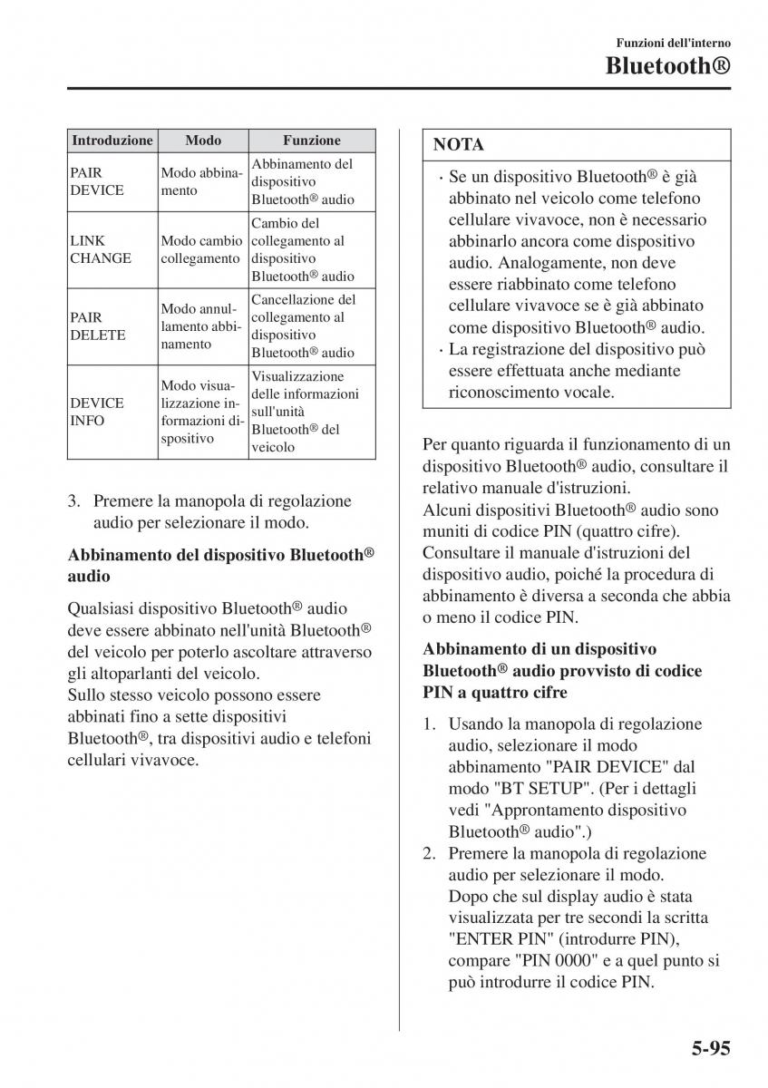 Mazda CX 3 manuale del proprietario / page 435