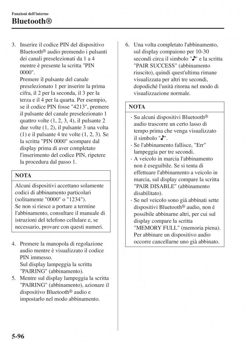 Mazda CX 3 manuale del proprietario / page 436