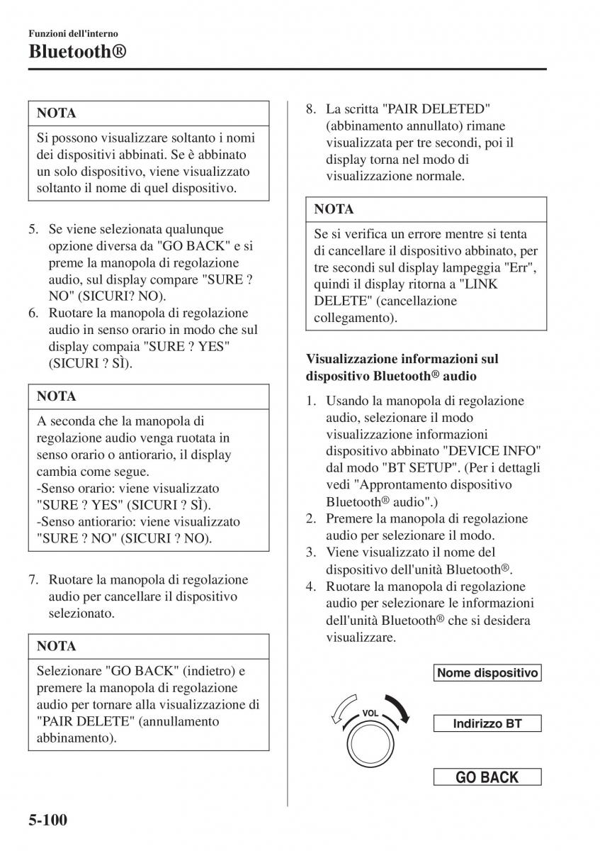 Mazda CX 3 manuale del proprietario / page 440