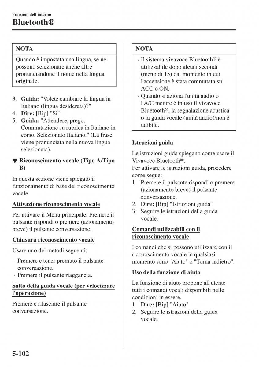 Mazda CX 3 manuale del proprietario / page 442