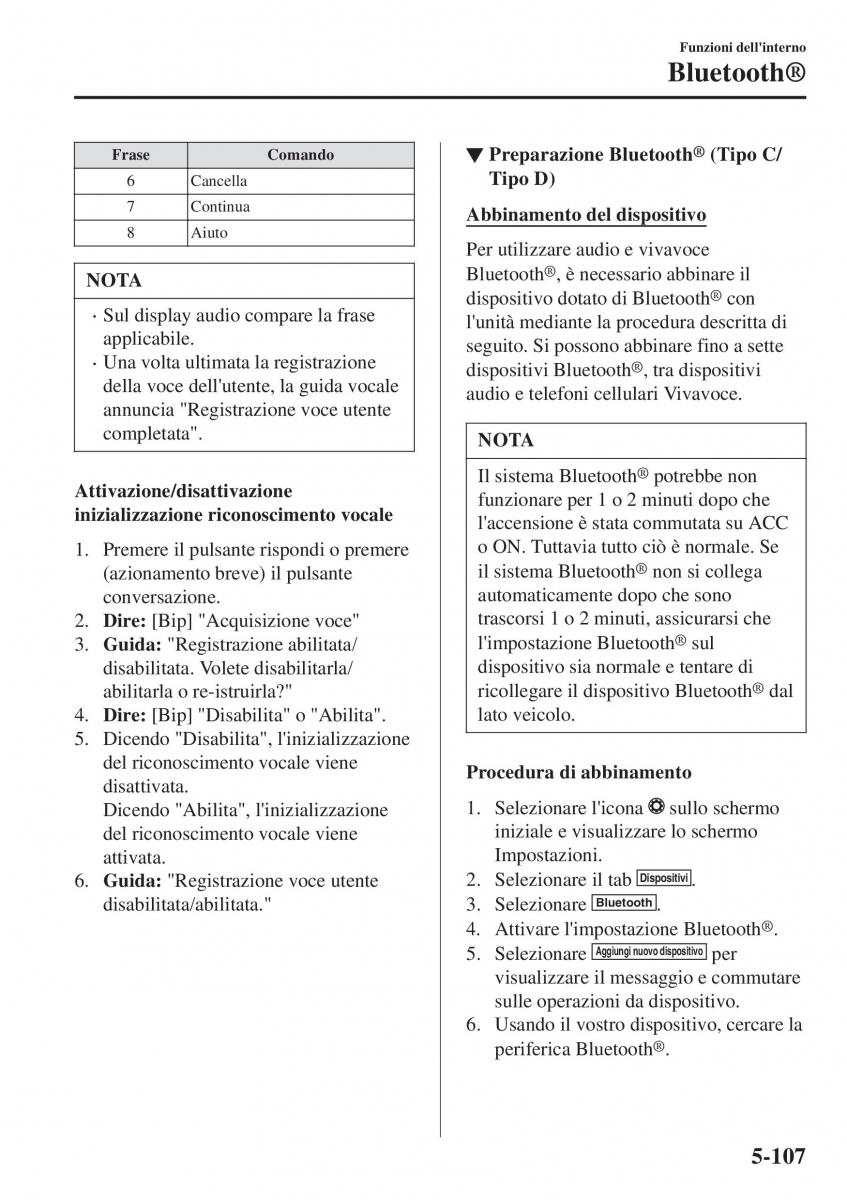 Mazda CX 3 manuale del proprietario / page 447