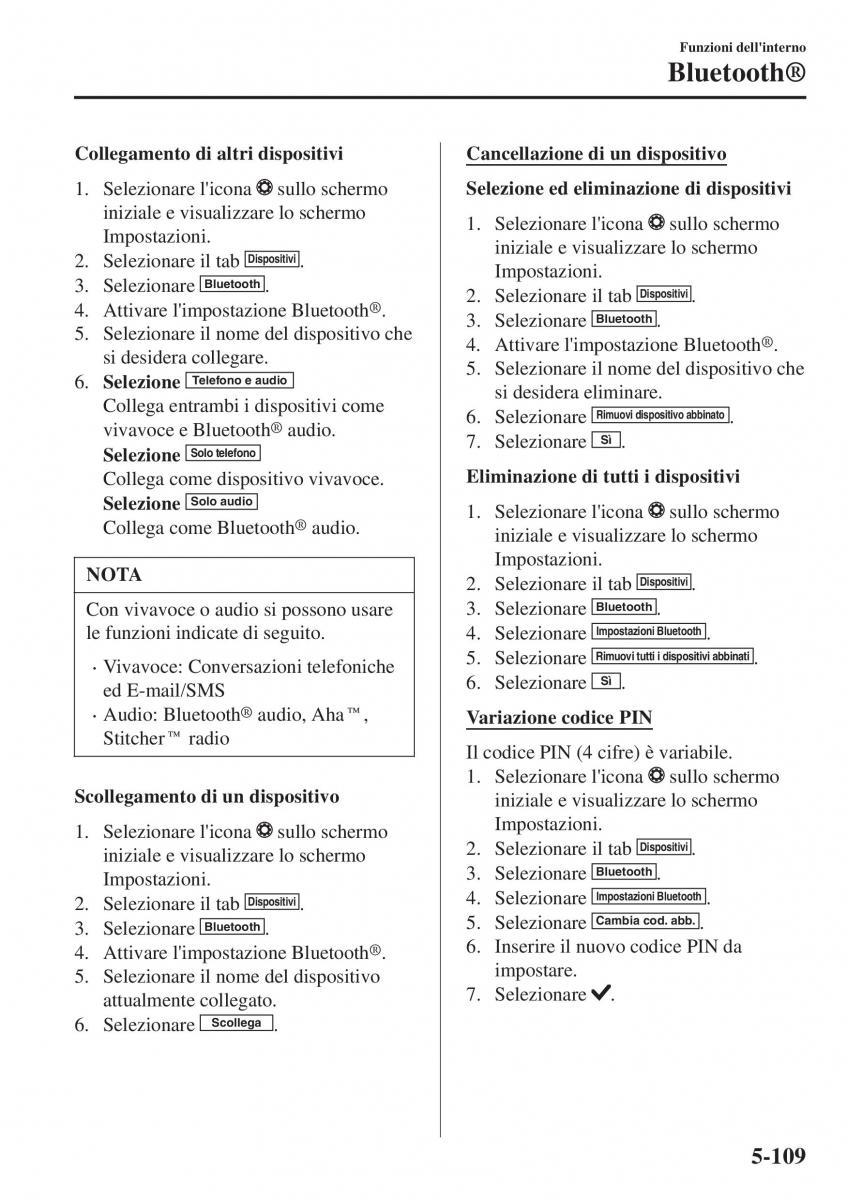 Mazda CX 3 manuale del proprietario / page 449