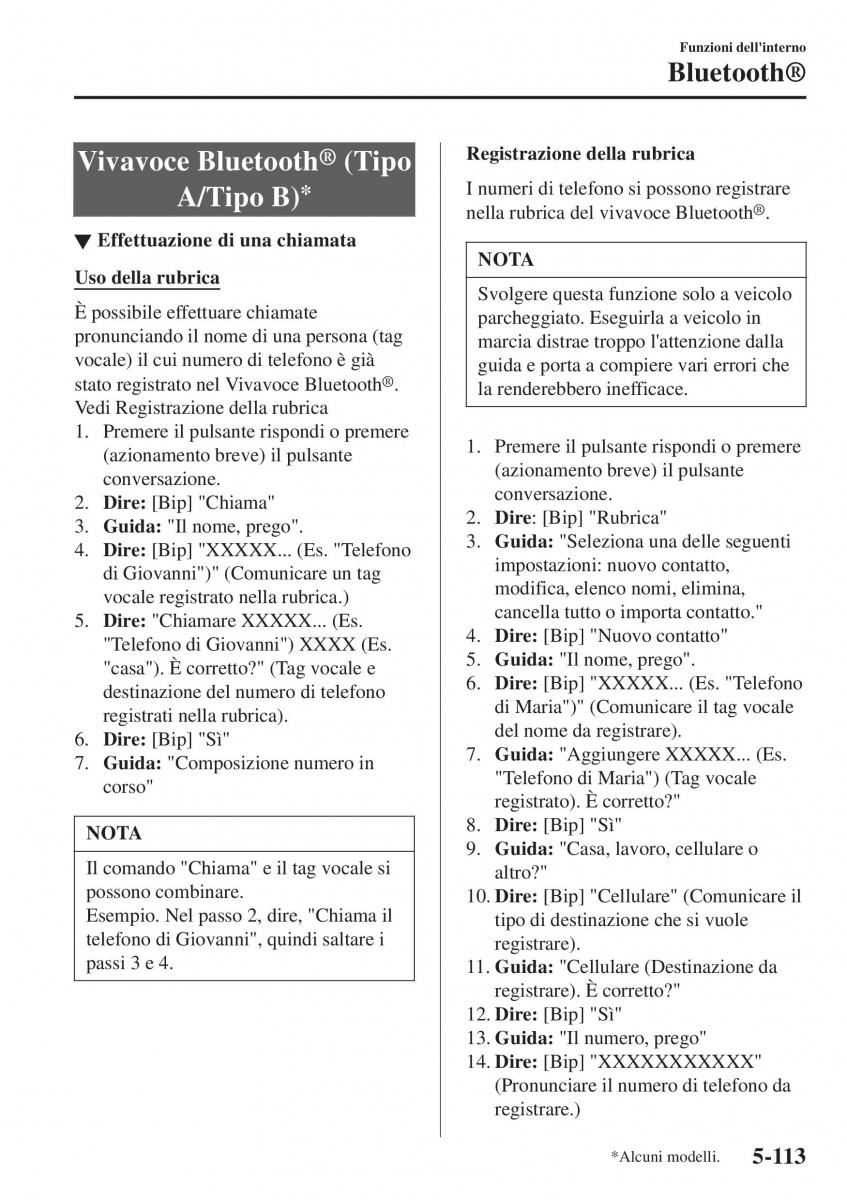 Mazda CX 3 manuale del proprietario / page 453