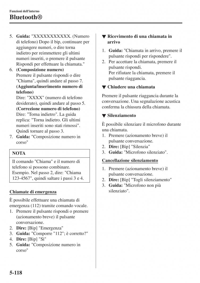 Mazda CX 3 manuale del proprietario / page 458