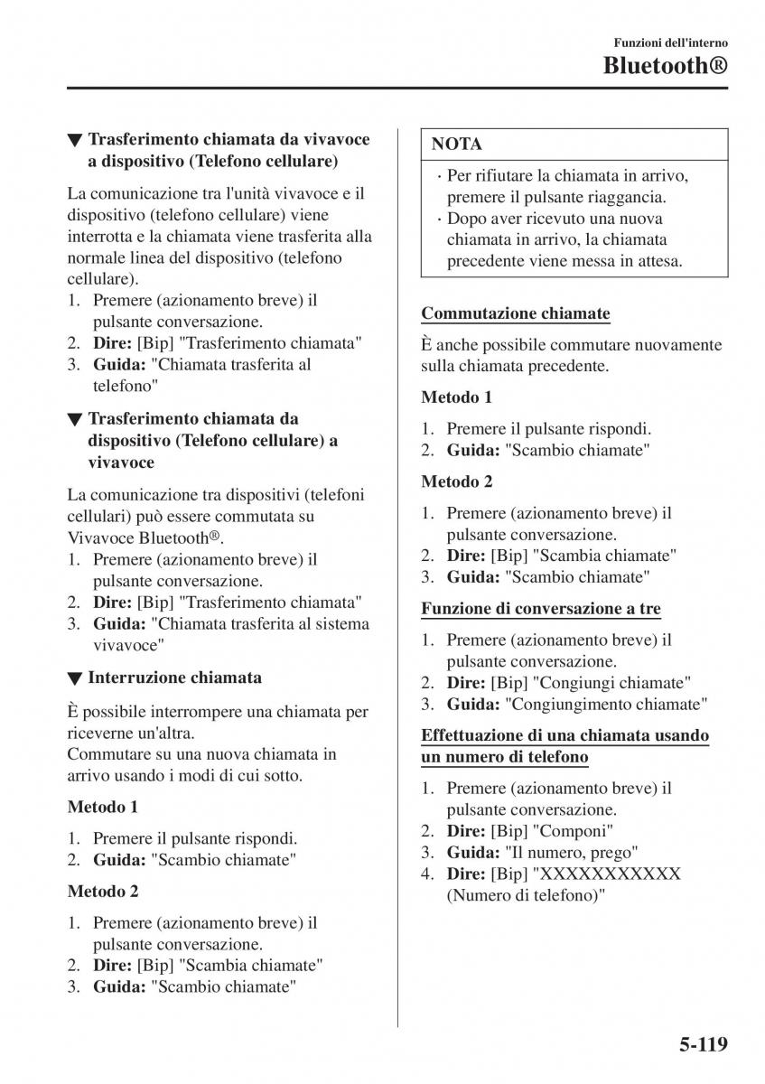 Mazda CX 3 manuale del proprietario / page 459