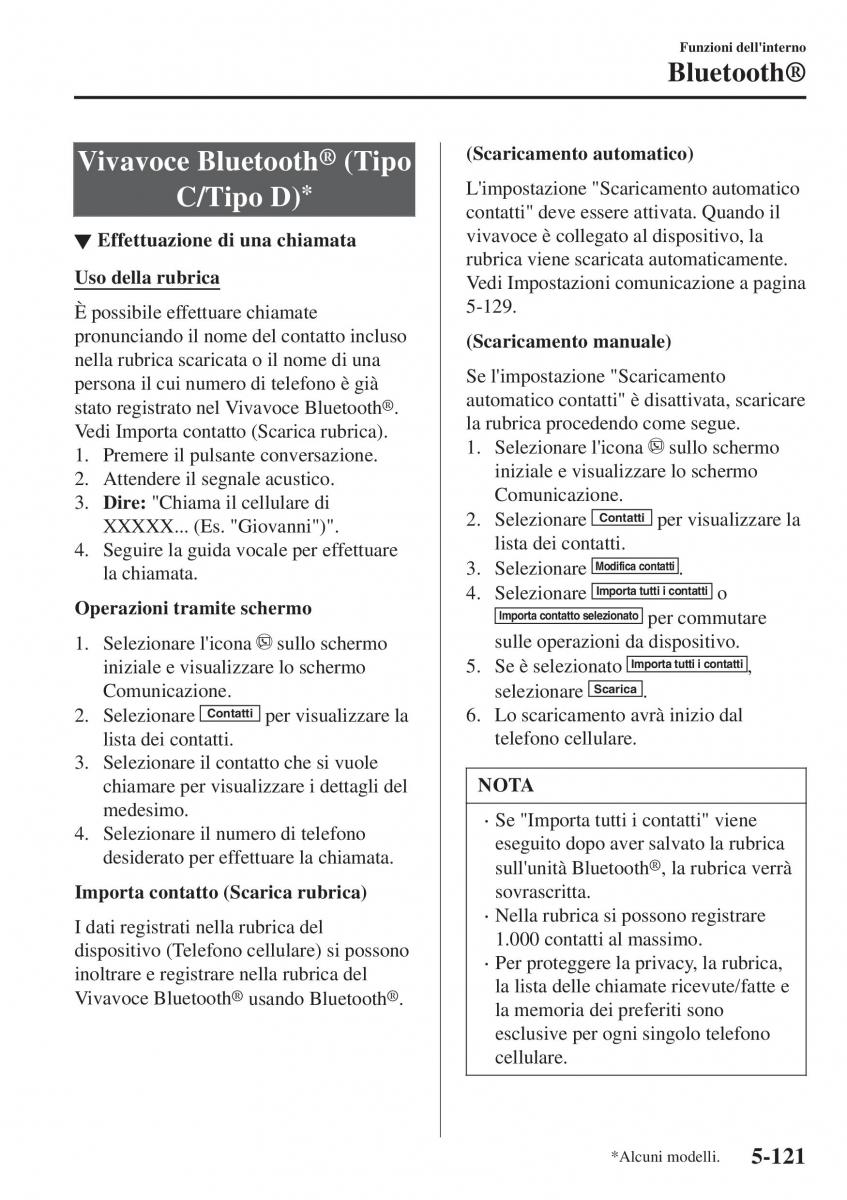 Mazda CX 3 manuale del proprietario / page 461